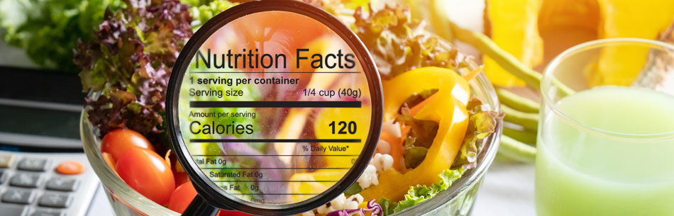 Etichette nutrizionali e qualità di un prodotto alimentare.